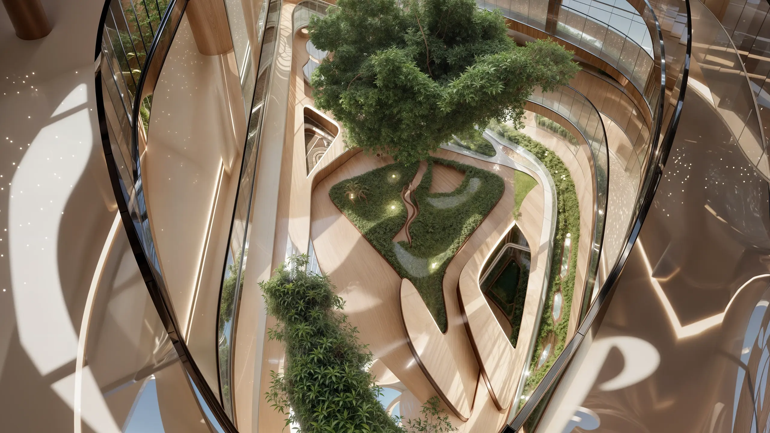 Cutting-edge Mall Architecture UAE, Arabic-Inspired Smart Mall Design
